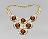 Cocoa Gold Necklace