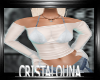 White top + jeans  bra