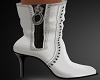 InsGoth White Boots
