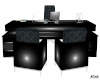 Black Office Desk