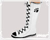 !Waders hitop white paw