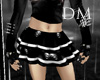 skirt pvc skulls