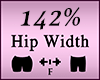 Hip Butt Scaler 142%