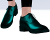 Aqua Green Suit Shoes