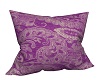 Purple Paisley Pillow