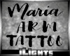 [iL] MARIA Arm Tattoo