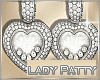 My Vday Heart Earrings