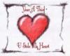 U Stole My Heart Sticker