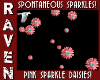 PINK SPARKLE FLOWERS!