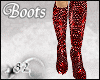 *82 Club Boots Red