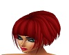 red pixie hair