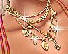 💋 Glitter  necklace g