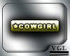 Cowgirl tag