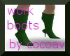 GREEN BOOTS FOR LADIES