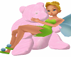 Sit on Pink Teddy Avy