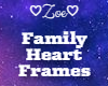 Family Heart Frame
