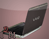 black vaio laptop