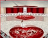 hearts wedding room