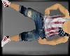 USA Full Shorts Outfit
