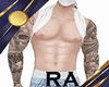 Ra^Undershirt tatto Hand