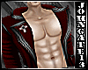 Gothic Open Coat Red