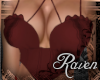 *R* Lacey Top Red