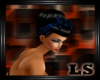 LS~The 50's HairBow Blue
