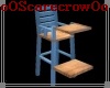 -SC- Lt. Blue high chair