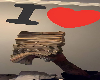 i love monyun cutout