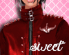 [PS]Leather Jacket Red