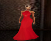 Red elgant long dress