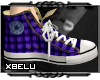 [xB] PurplePlaid Sneaker