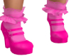 Pink School Girl. Shoes