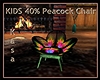 KIDS 40% Peacock Chair