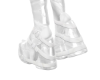 white boots