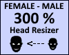Head Scaler 300%