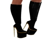 BLACK AND GOLD PLAT