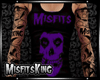Misfits Tank Top Purple