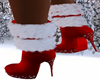 Red Santa Baby Boots Luv