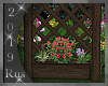 Rus: Fence + flowers