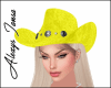 Chapéu Country Amarelo
