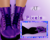 AT Pixels Combat Boots
