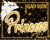 Princess Head Sign