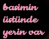 [S] Basimin Ustunde Yer