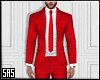 SAS-Scarlet Suit Tie