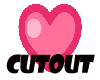 ❤Animated Cutout Heart