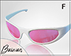 [Bw] White+Pink Glasses