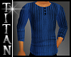 TT*Blue Sweater