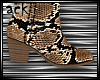 [ack] Snake Print Boots