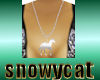 SC Silver Horse Necklace